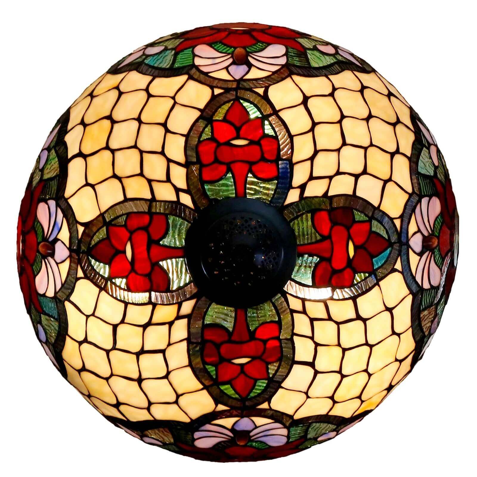 Honeycomb Tiffany Stained Glass Floor Lamp