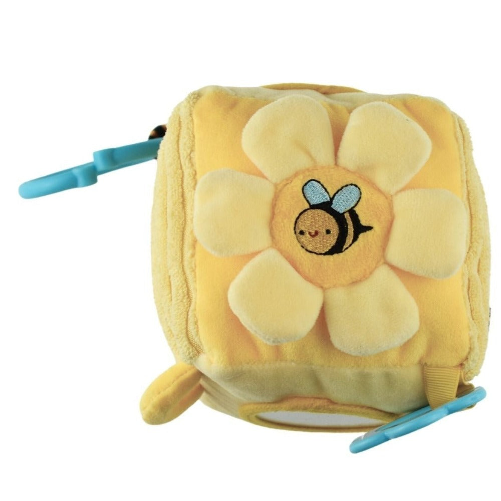 Hunny Bee Soft Baby Sensory Cube Toy