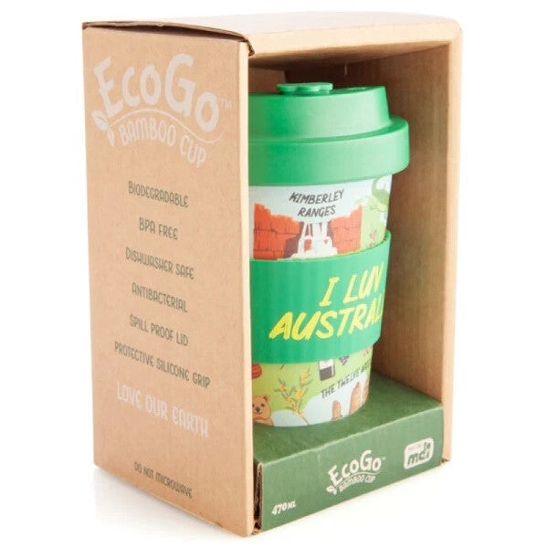 I Luv Australia Bamboo Cup