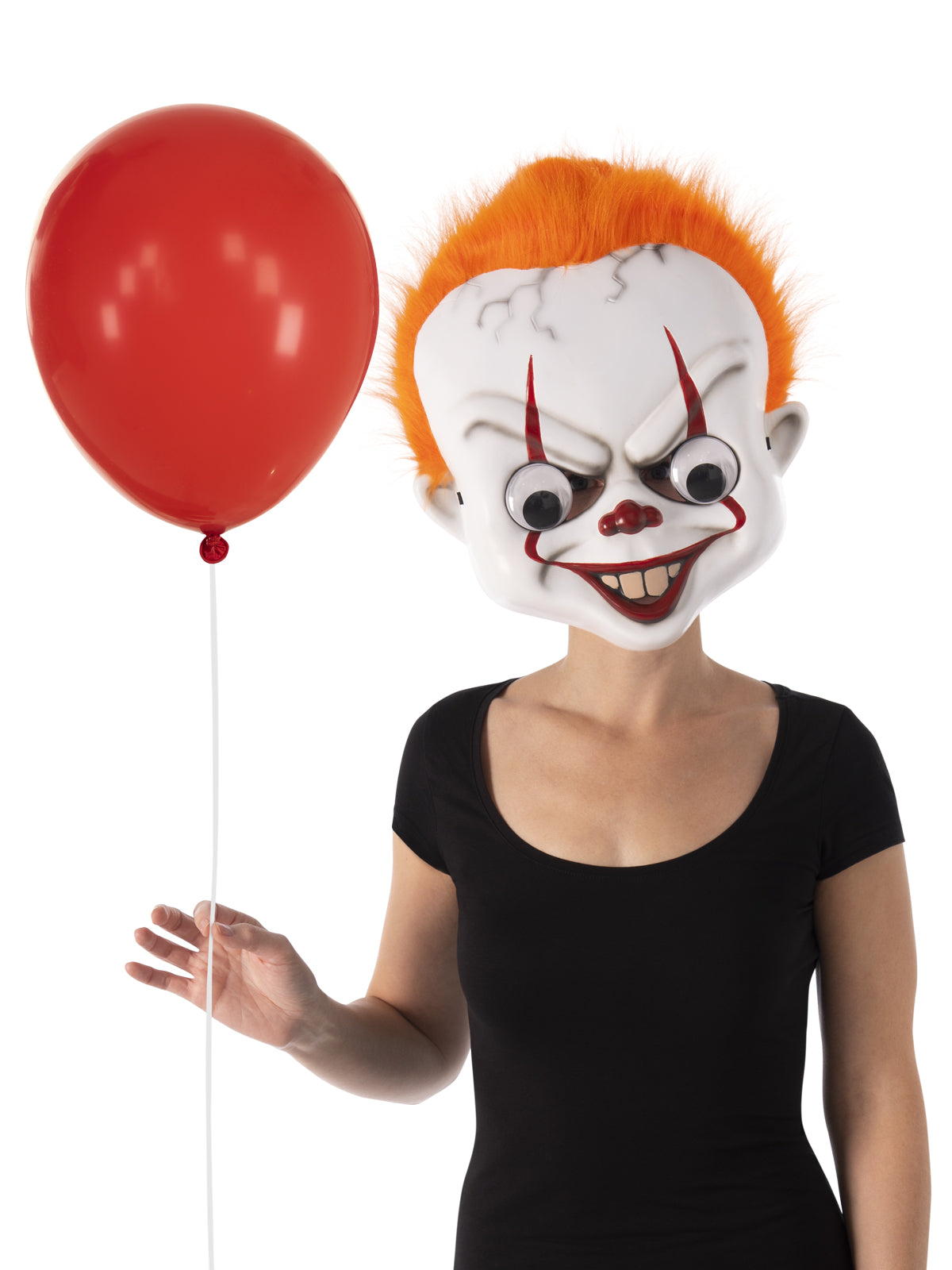 "IT" Movie Pennywise Googly Eyes Mask Costume Accessory