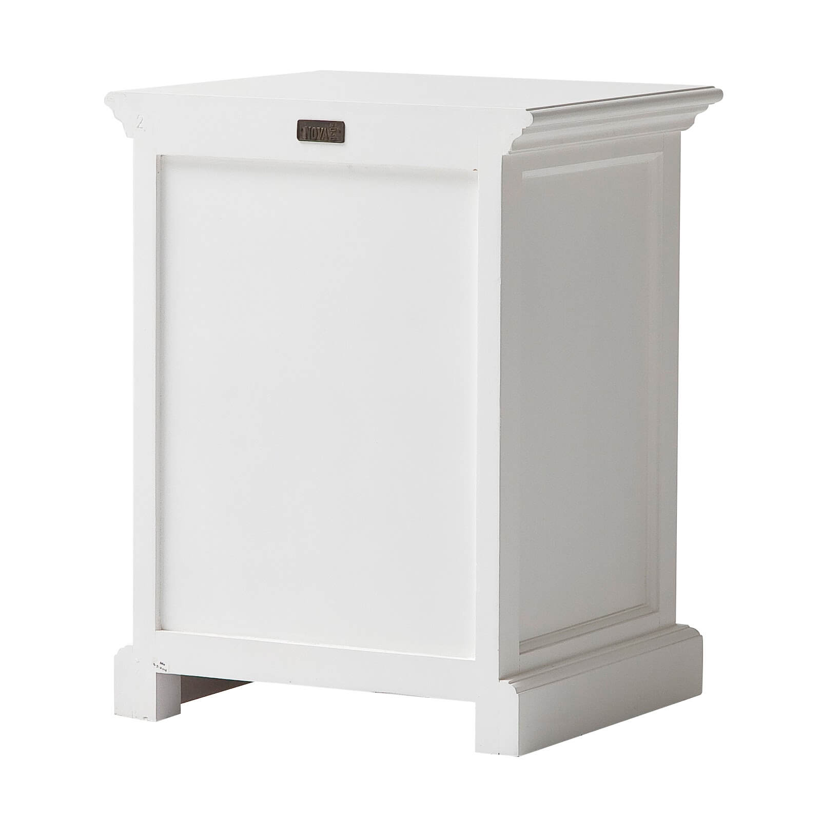 Iconic Bedside Table with 1 Drawer 3 Dividers 45cms Wide