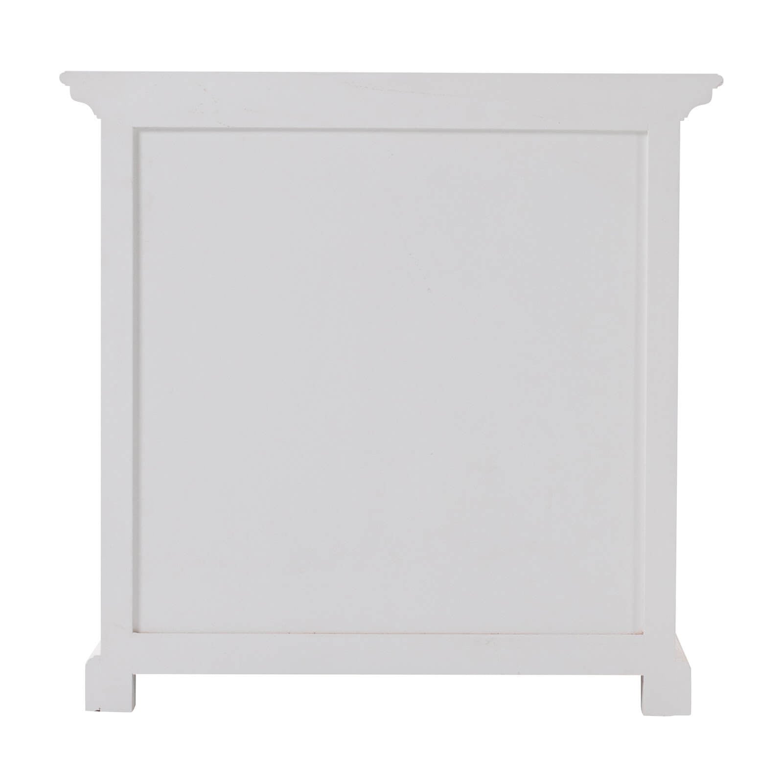 Iconic Cabinet 3 Drawers Bedside Table White 81cm Wide