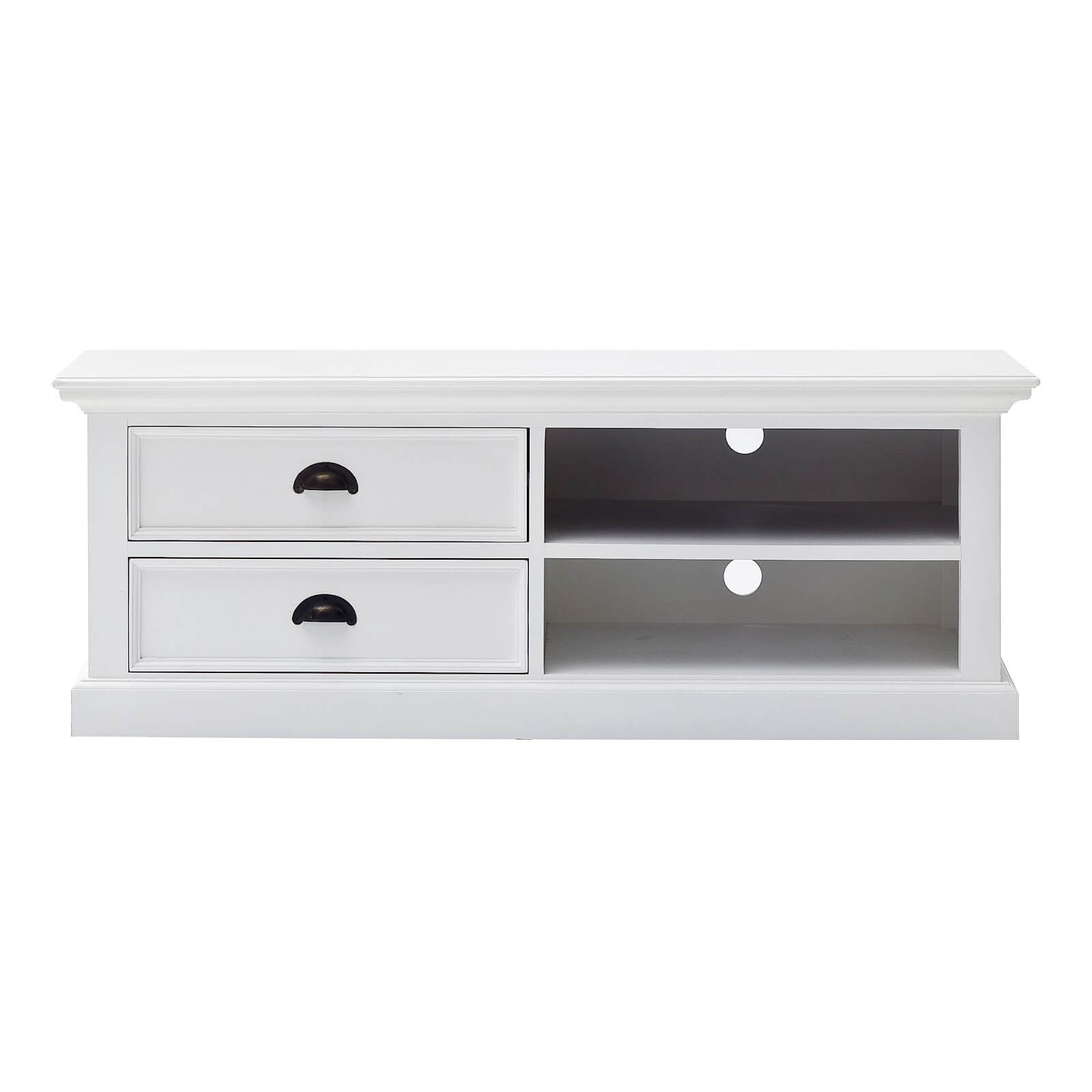 Iconic 2 Drawers 2 Shelves Entertainment Unit 120cms