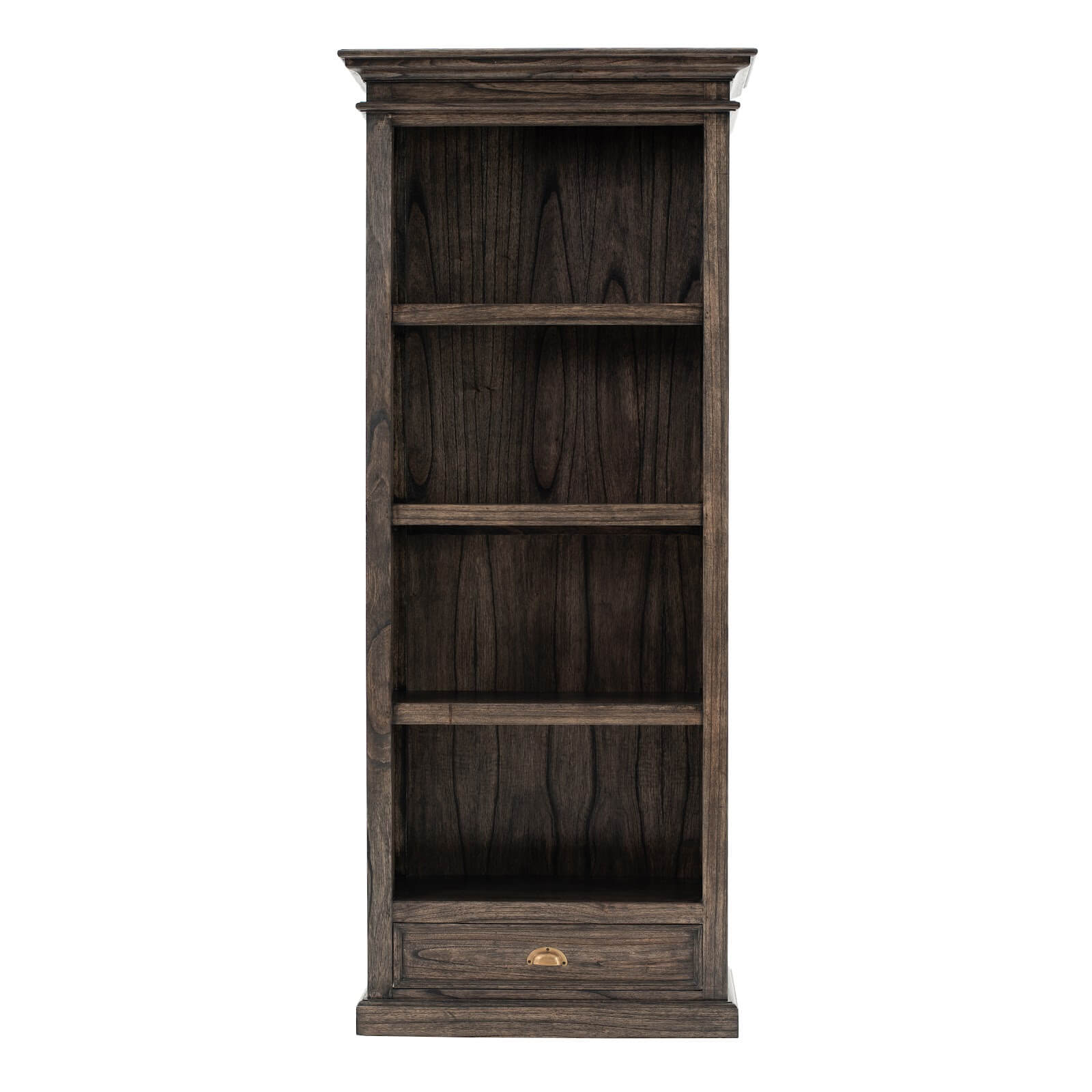 Iconic Hutch Bookcase 1 Drawer 4 Shelves Black