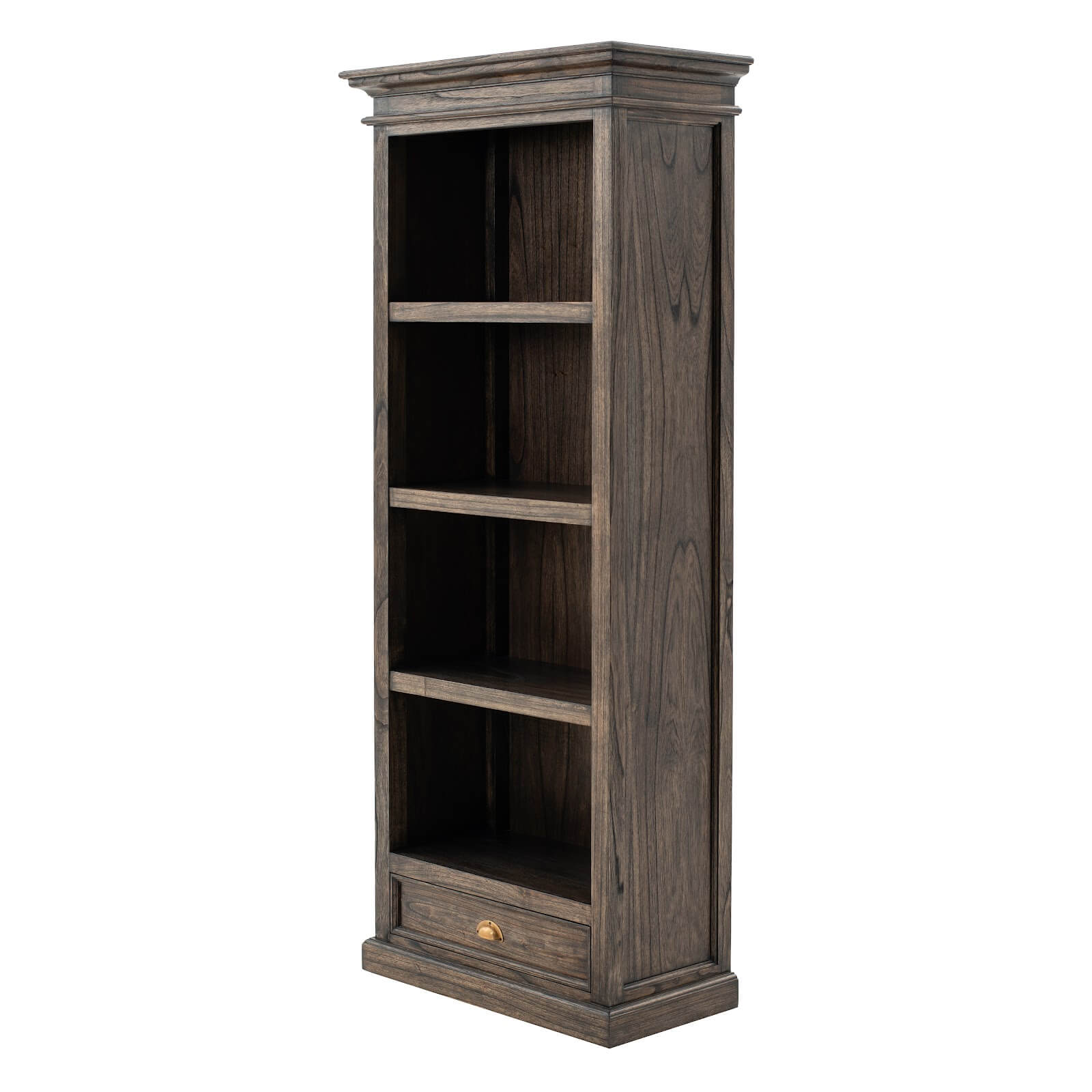 Iconic Hutch Bookcase 1 Drawer 4 Shelves Black