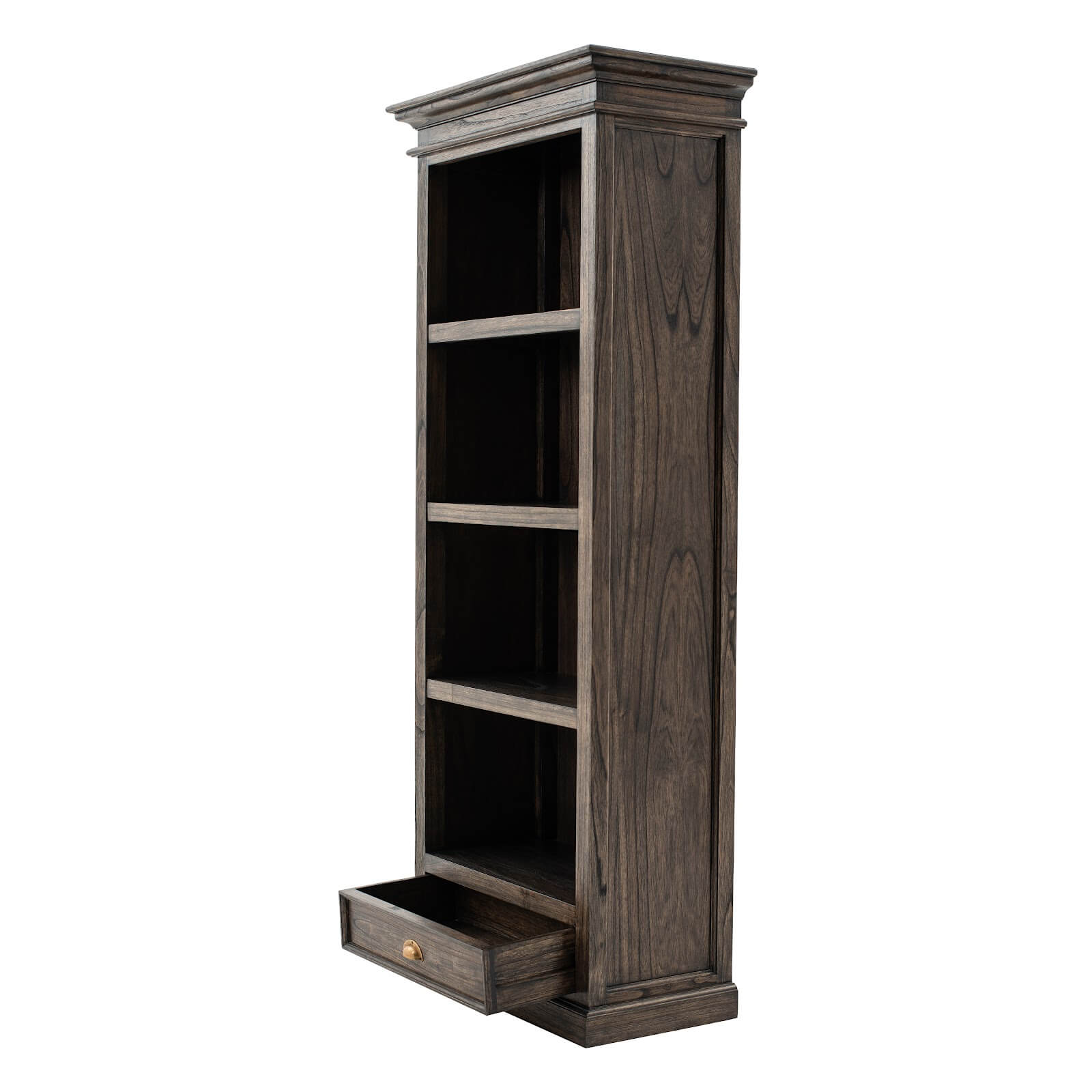 Iconic Hutch Bookcase 1 Drawer 4 Shelves Black