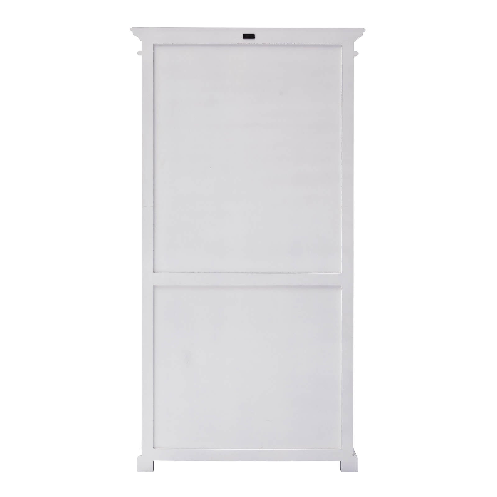 Iconic Hutch Bookcase 3 Drawers 4 Shelves White