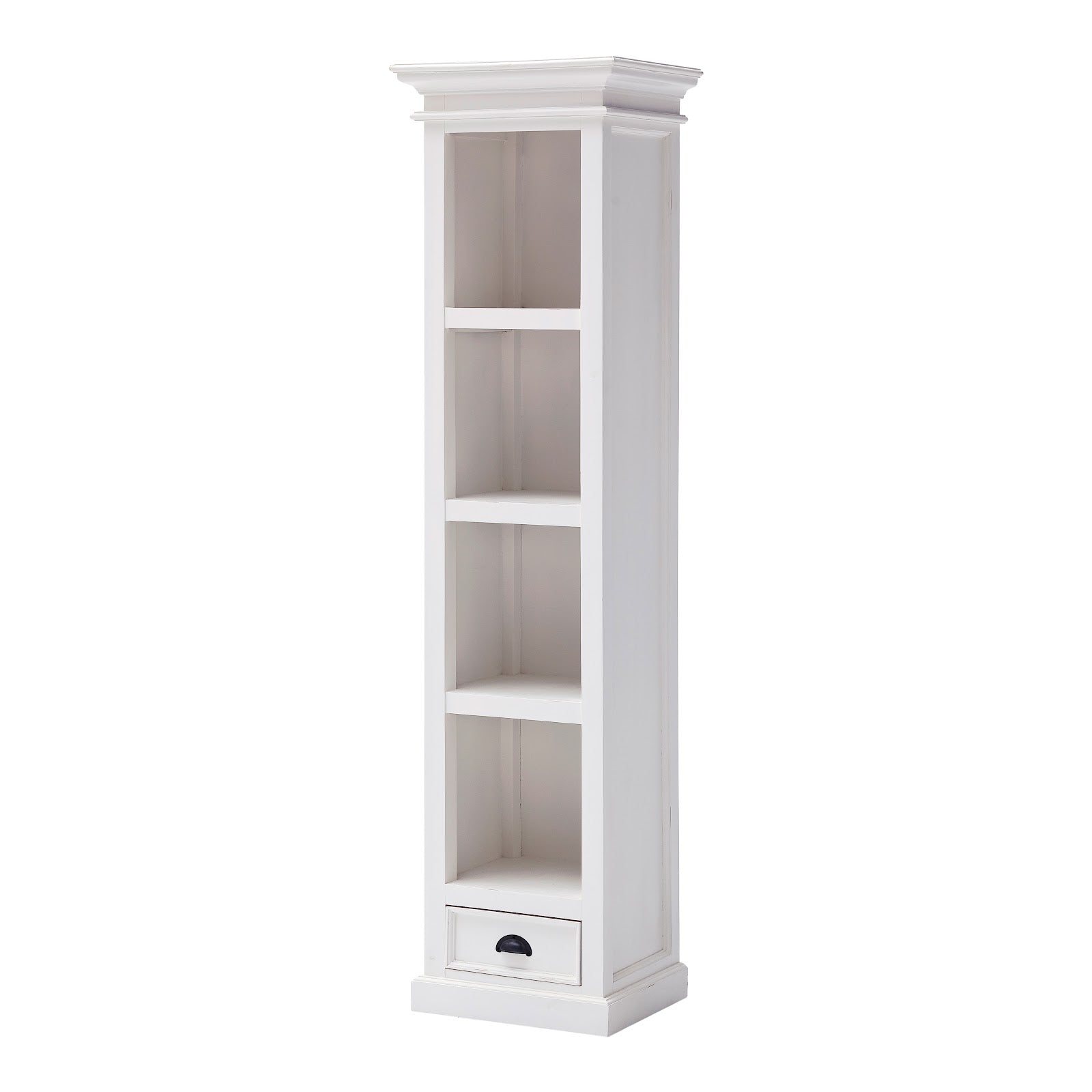 Iconic Slim Hutch Bookcase 1 Drawer 4 Shelves