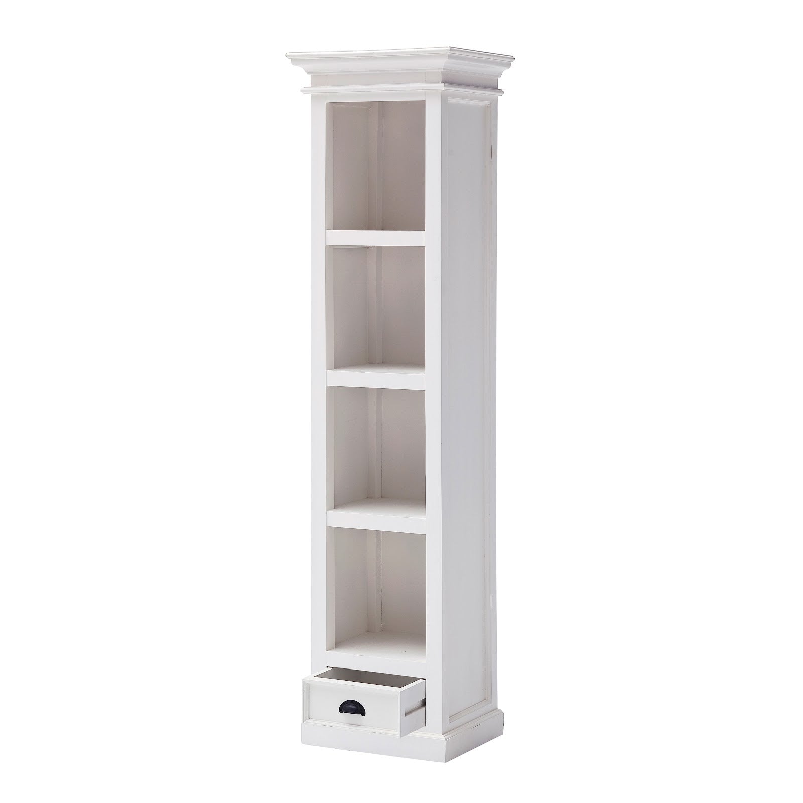 Iconic Slim Hutch Bookcase 1 Drawer 4 Shelves