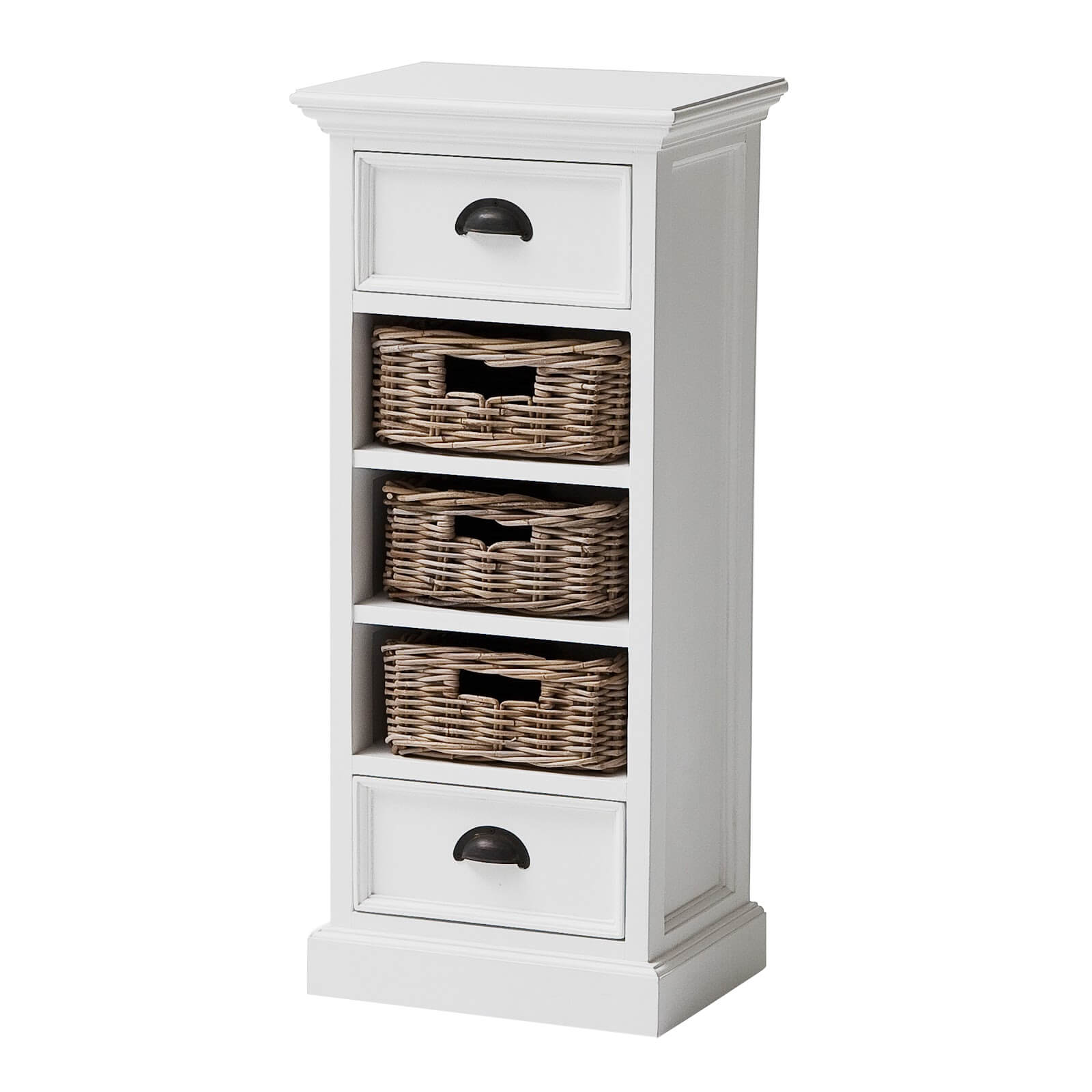 Iconic Storage Tower 2 Drawers 3 Baskets 90cms