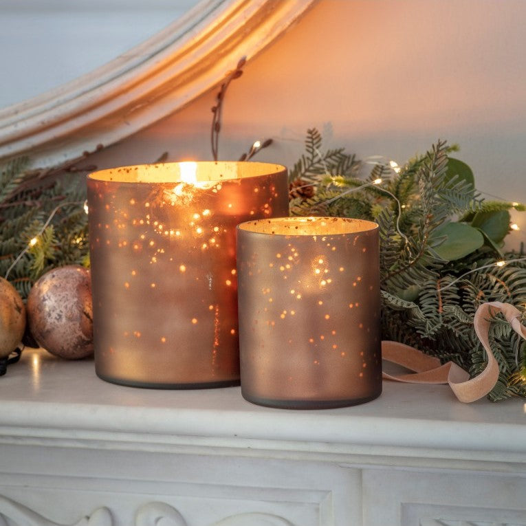 Illuminate Your Space Bronze Candle Holder (Available in 2 Sizes)