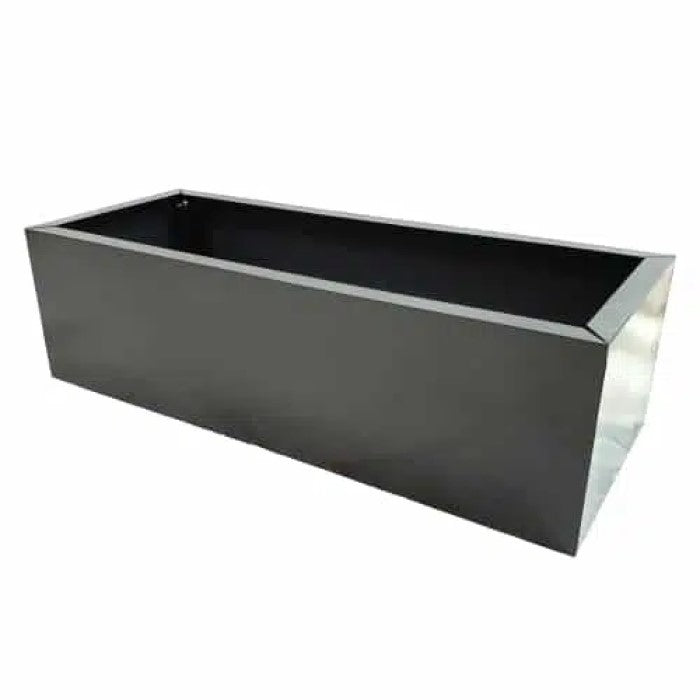 Industrial Harmony Grey Metal Planter Small