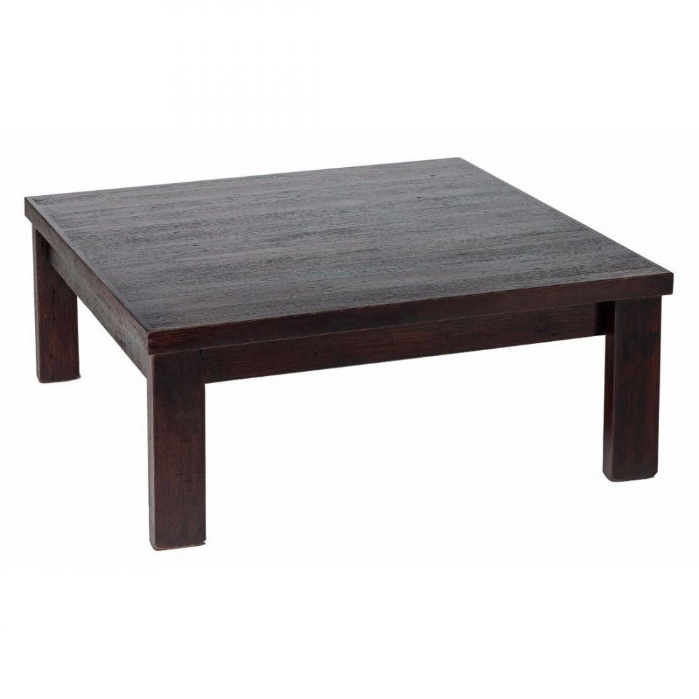 Industrial Reclaimed Wooden Coffee Table - Walnut