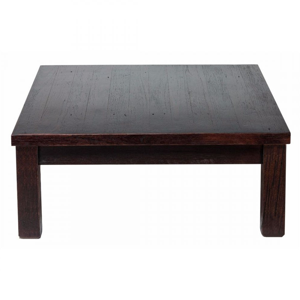 Industrial Reclaimed Wooden Coffee Table - Walnut