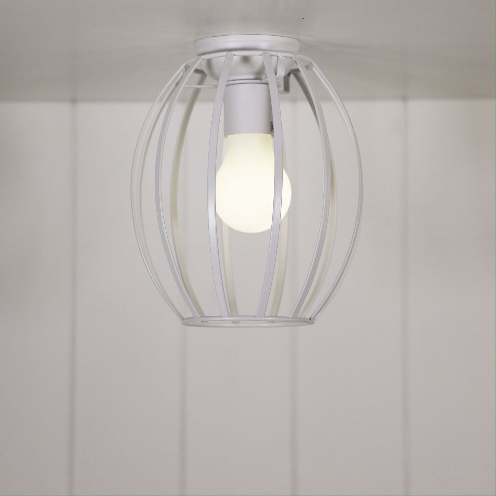 Industrial Style Mesh Body Wall Light (Available in 2 Colors)