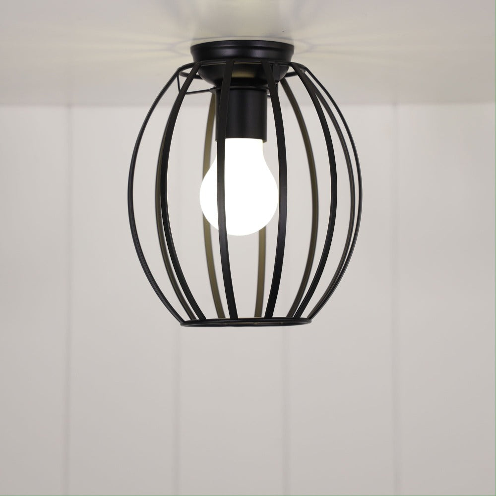 Industrial Style Mesh Body Wall Light (Available in 2 Colors)