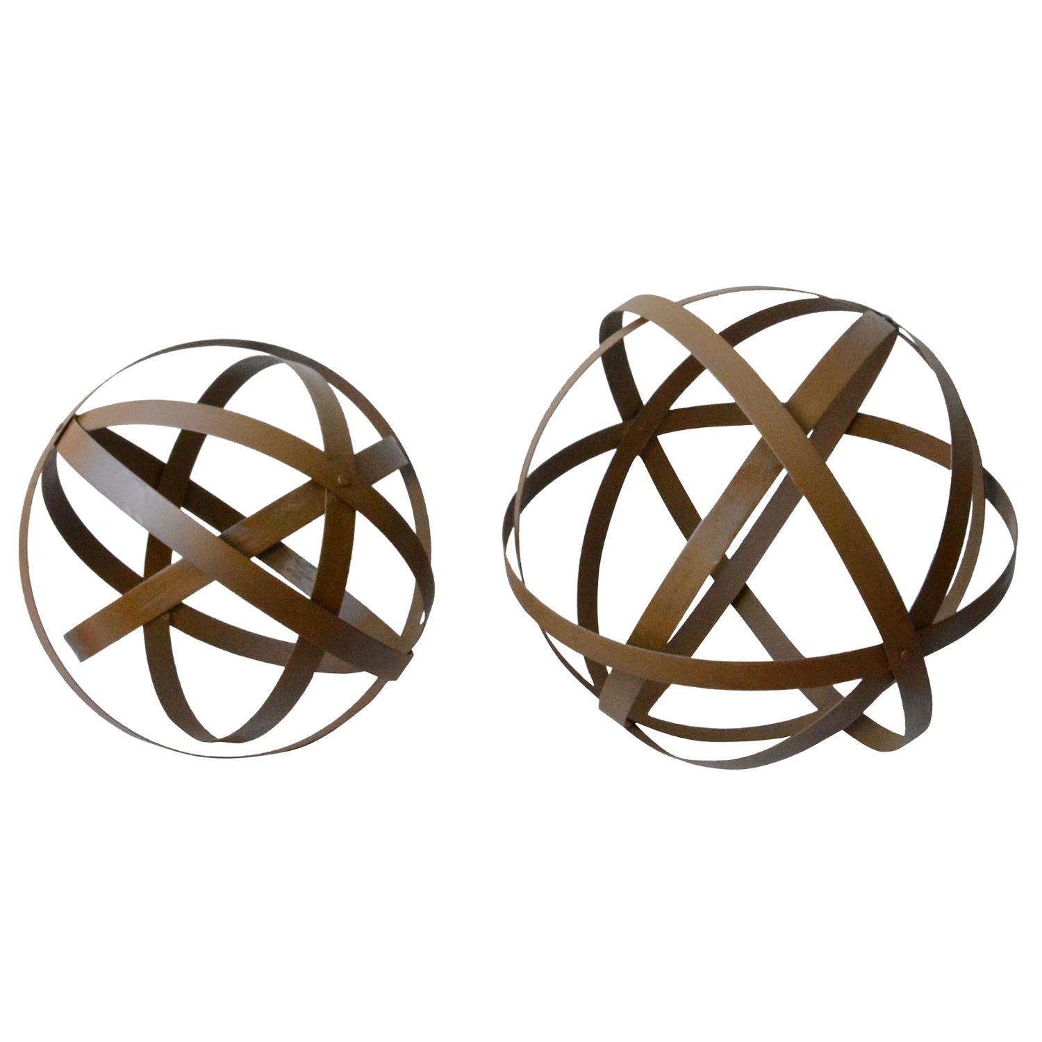 Innovative Garden Metal Sphere - Set of 2