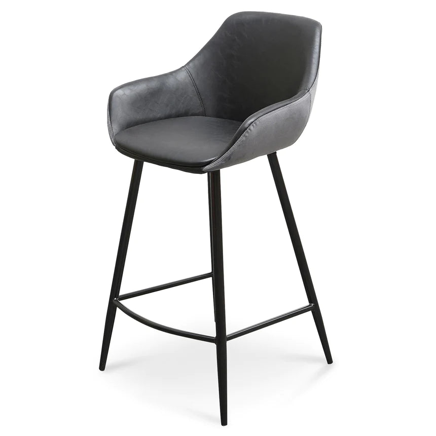 Island Escape Bar Stool - Black (Set of 2)