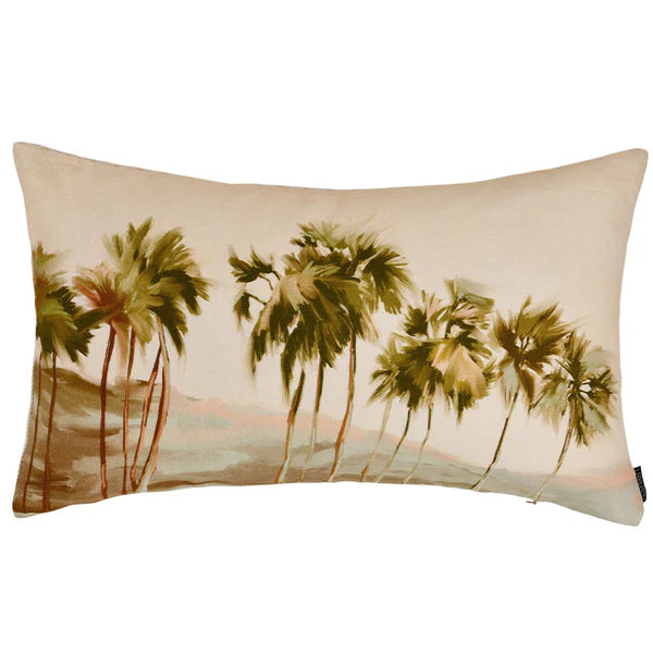 Isle of Paradise Lumbar Double-Sided Pattern Cushion - 50x30cms