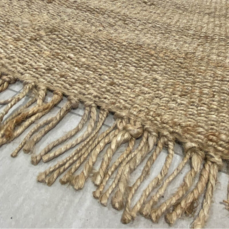 Jaipur Fringe Organic Jute Elegant Rug