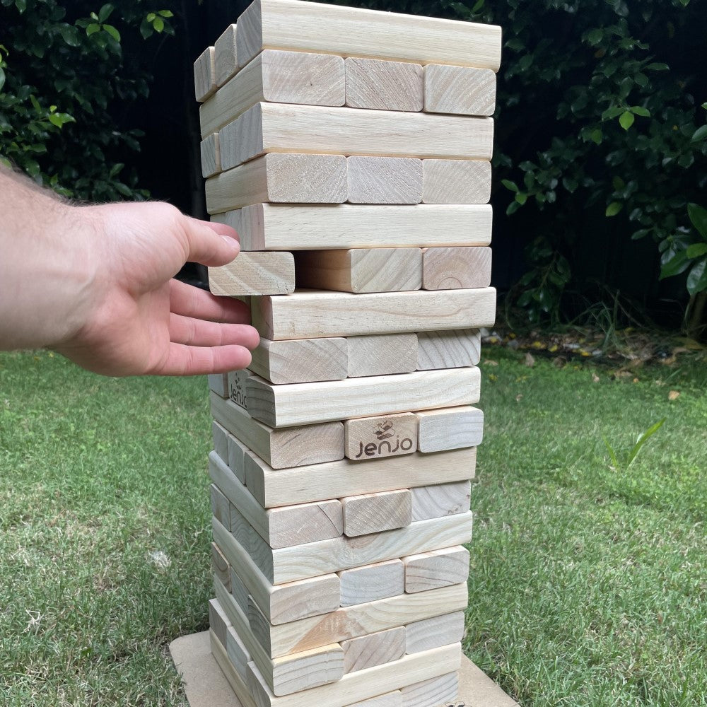 Epic Jenga Wooden Blocks Game 54 Pieces - 54cm