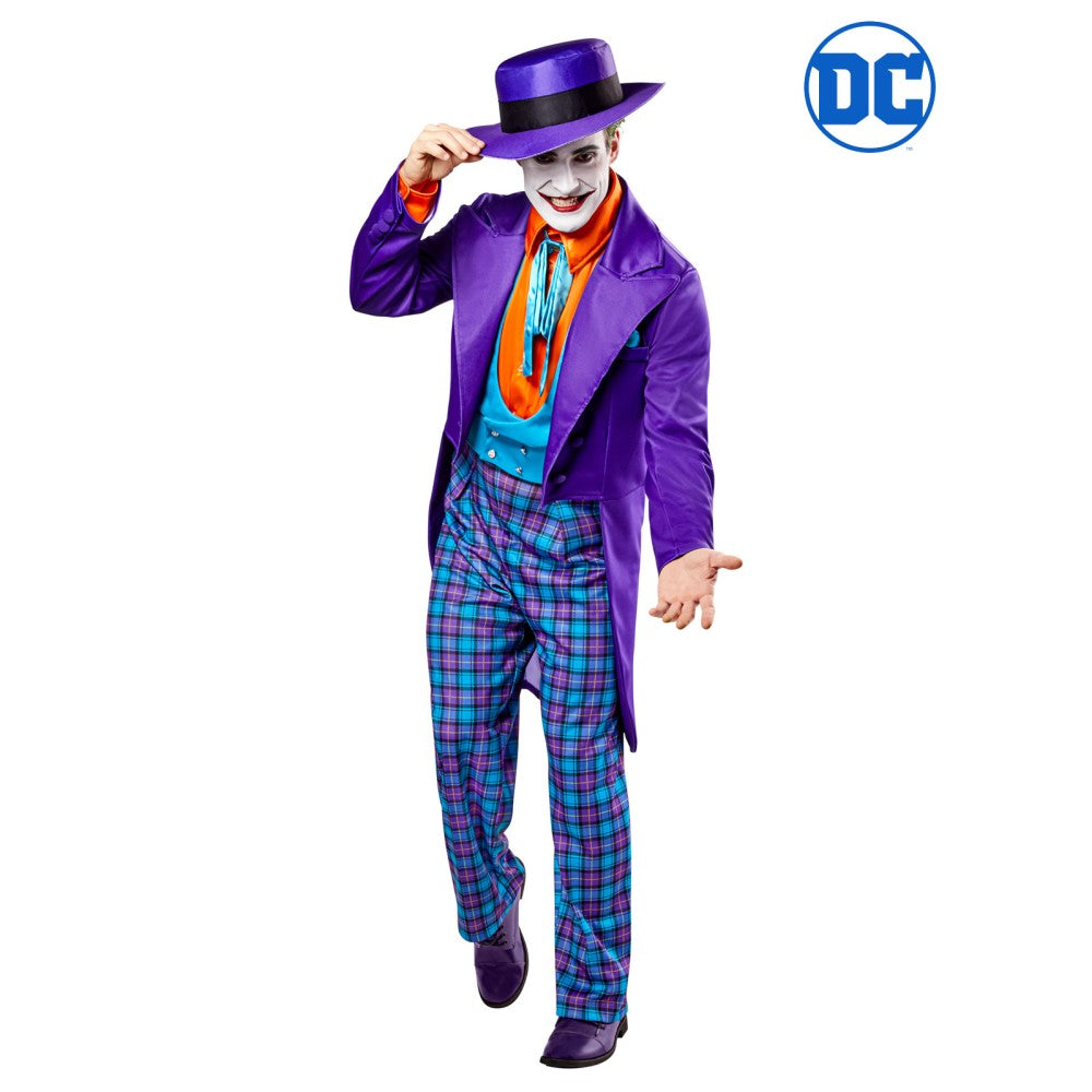 DC Comics Joker Deluxe Men's Costumes (Available in 3 Sizes)