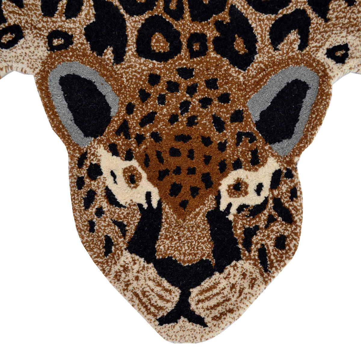 Jungle Leopard Kids Woolen Rug