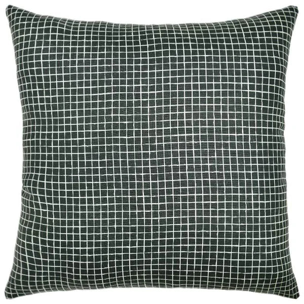 Jungle Square Linen Cushion with Feather Insert - 50x50cms