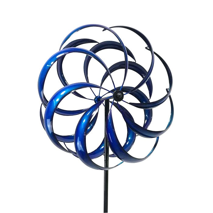 Kaleidoscope 2 Sided Wind Spinner - Blue