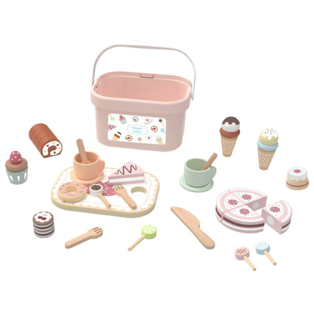 Kids Afternoon Tea Playset In A Bucket