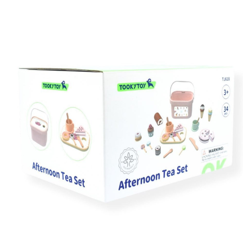 Kids Afternoon Tea Playset In A Bucket