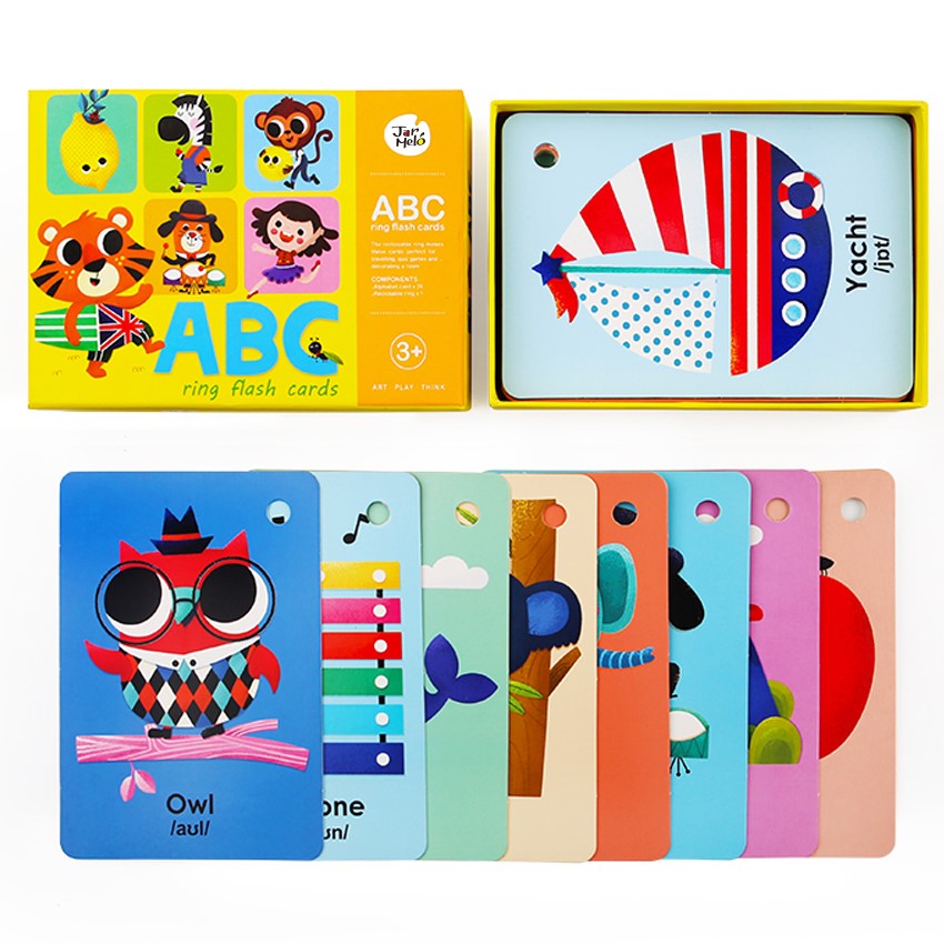 Kids Alphabets Ring Flashcard Game