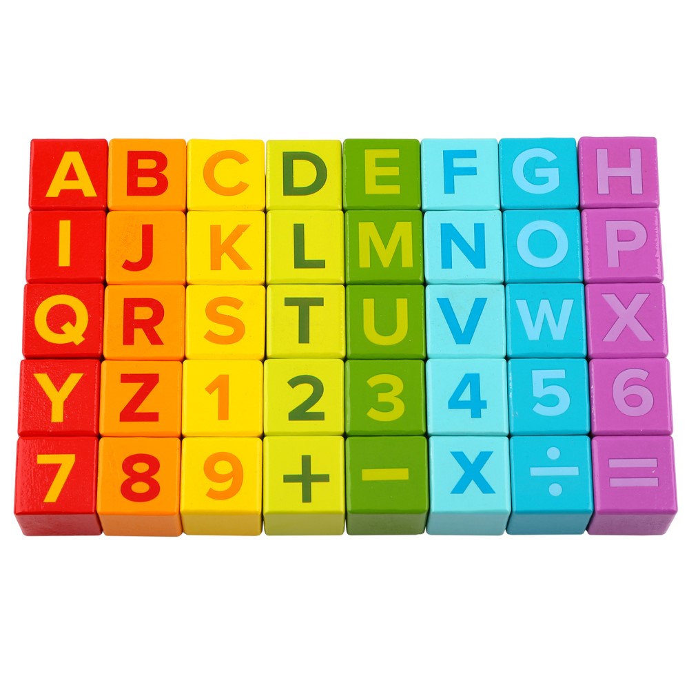 Kids Alphabets & Numbers Block Learning Puzzle Game