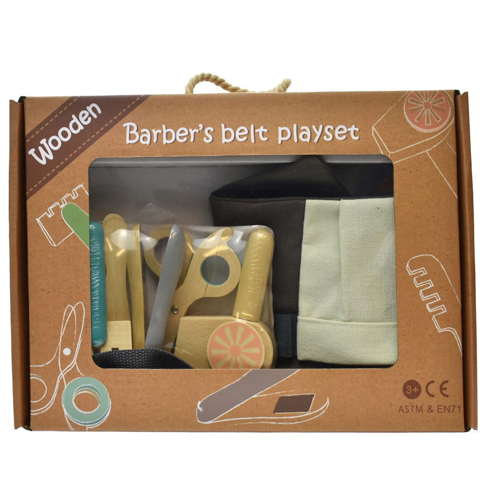 Kids Barber Belt Role Playset