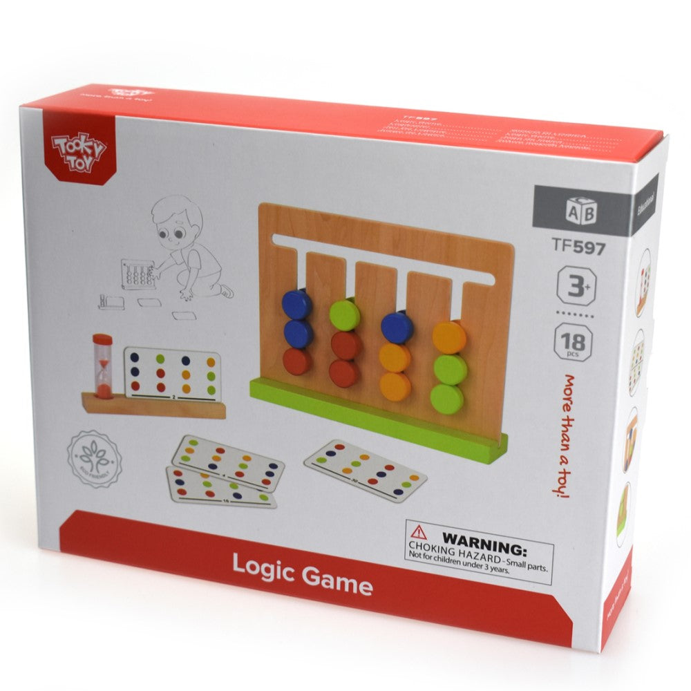 Kids Beads Sliding Logic Game