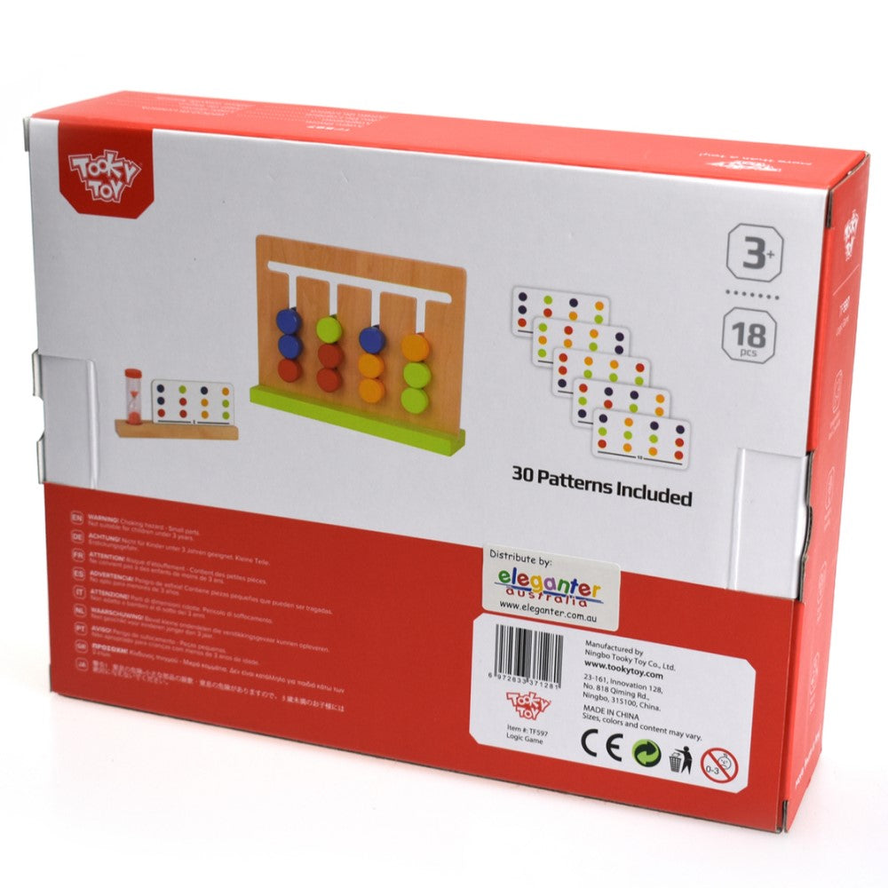 Kids Beads Sliding Logic Game