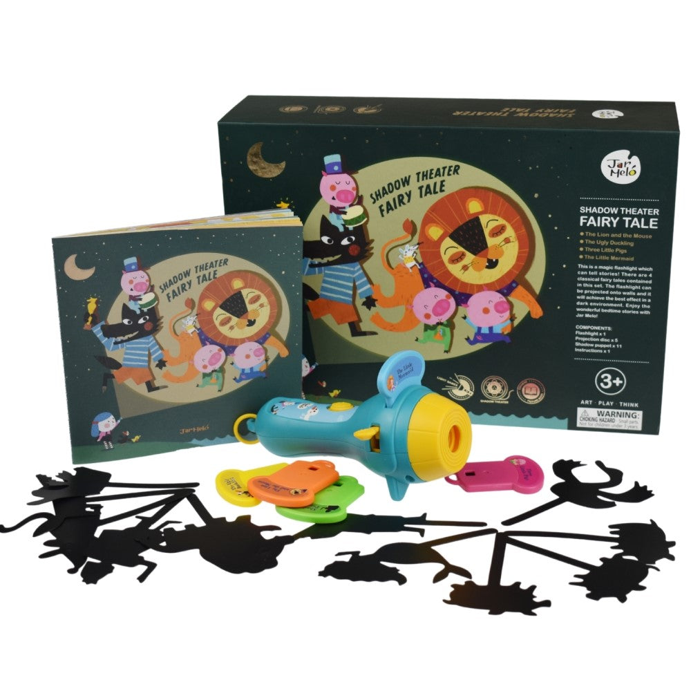 Kids Fairy Tales Storytelling Set Incl. Flashlight