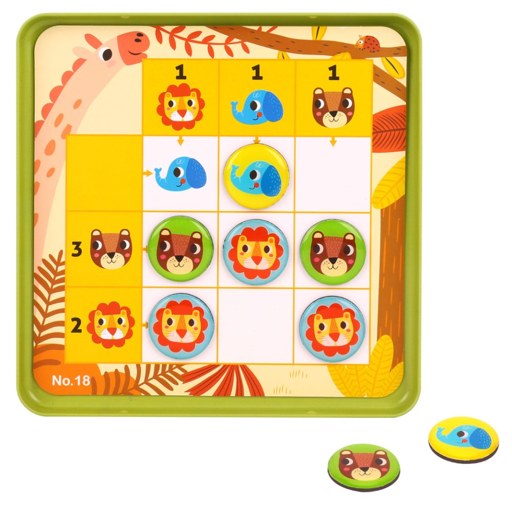 Kids Forest Animals Sudoku Game