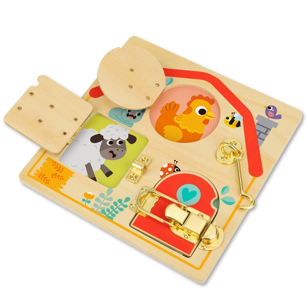 Kids Home Activity Wooden Puzzle Board