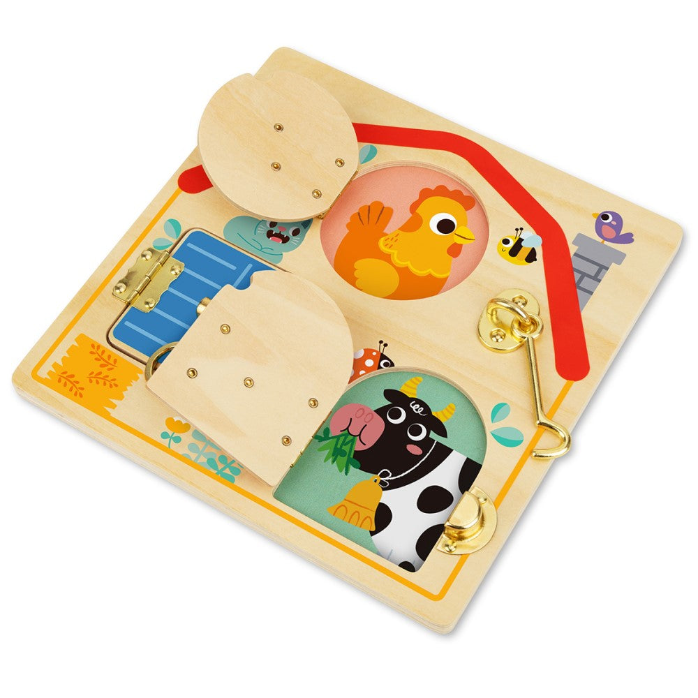 Kids Home Activity Wooden Puzzle Board