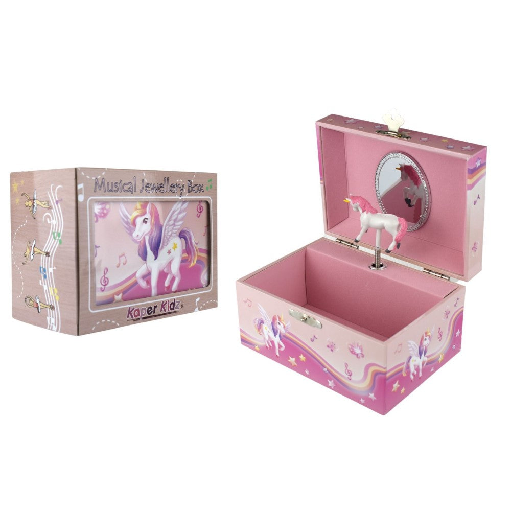 Rainbow Unicorn Kids Keepsake Music Box