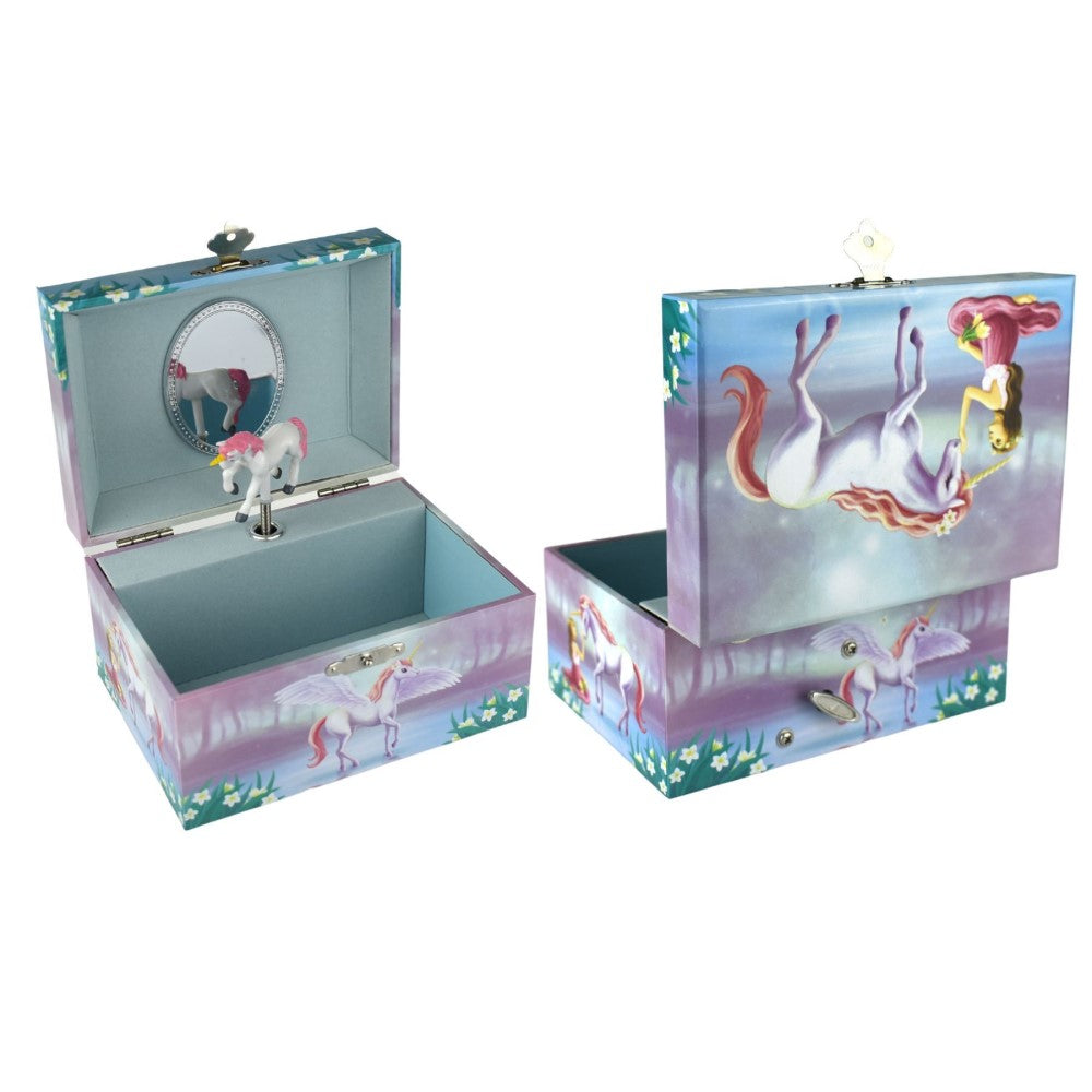 Princess & Unicorn Kids Keepsake Music Box