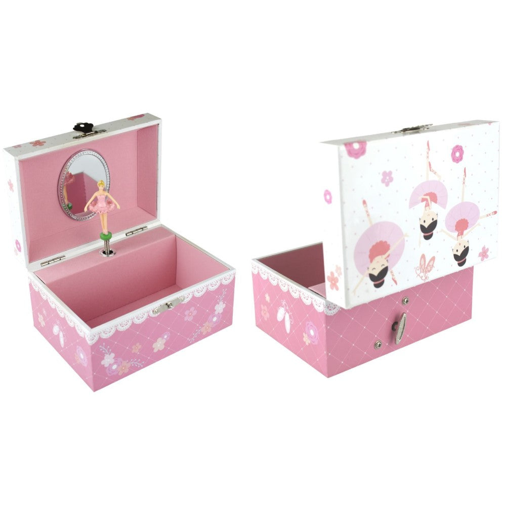 Anna Ballerina Dancers Kids Keepsake Music Box