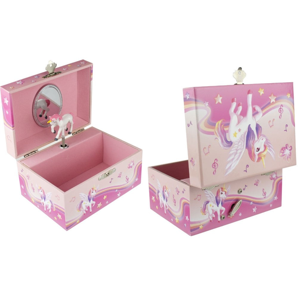 Rainbow Unicorn Kids Keepsake Music Box