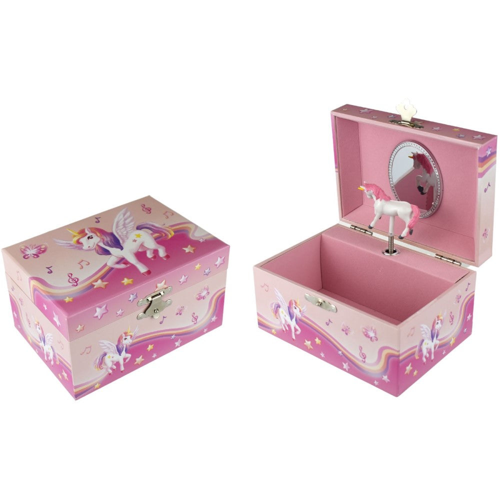 Rainbow Unicorn Kids Keepsake Music Box