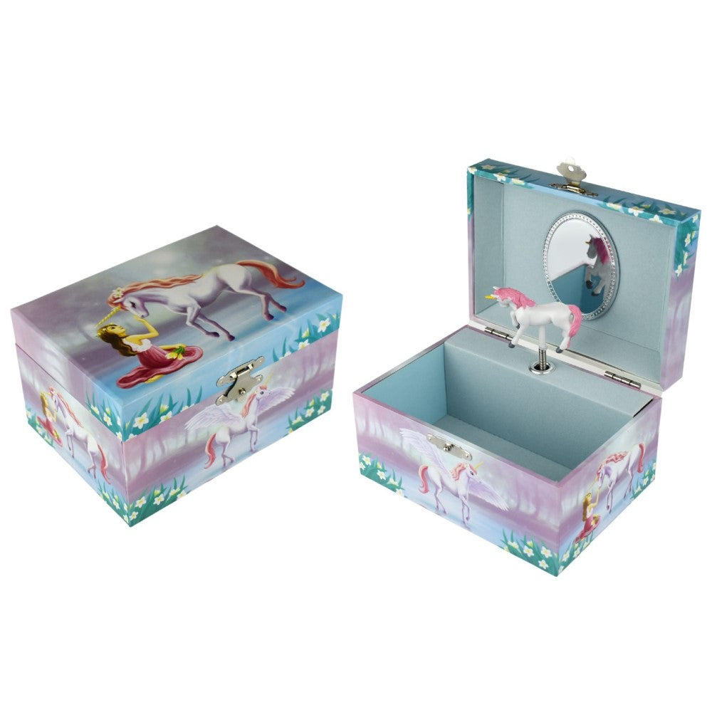 Princess & Unicorn Kids Keepsake Music Box