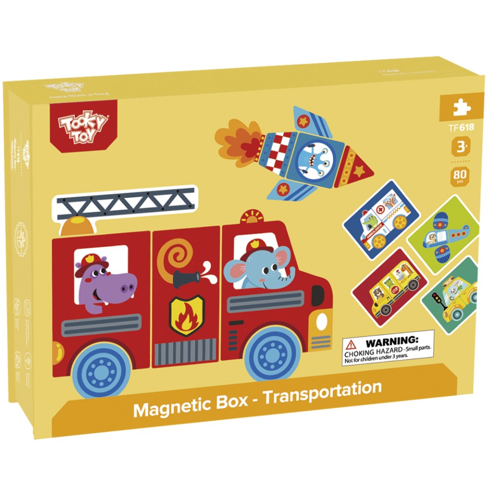 Kids Magnetic Transportation Educational Puzzle Game