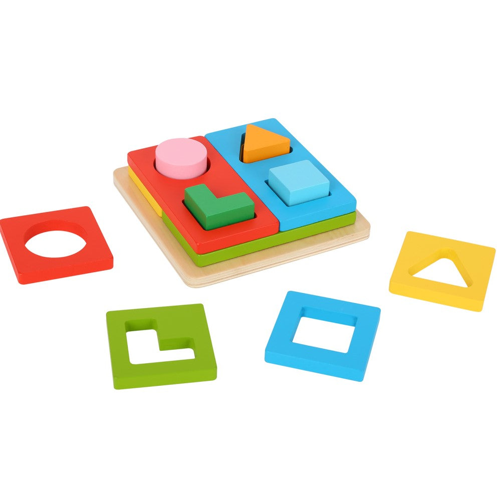 Kids Multi Shape Sorter Tile Game