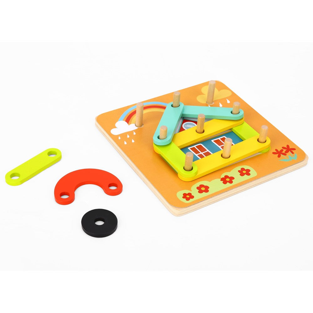 Kids My Learning Wooden Shapes Puzzle Game