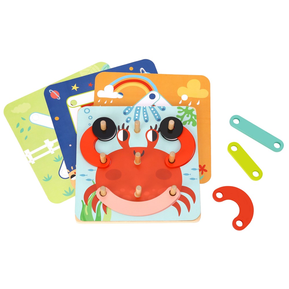 Kids My Learning Wooden Shapes Puzzle Game